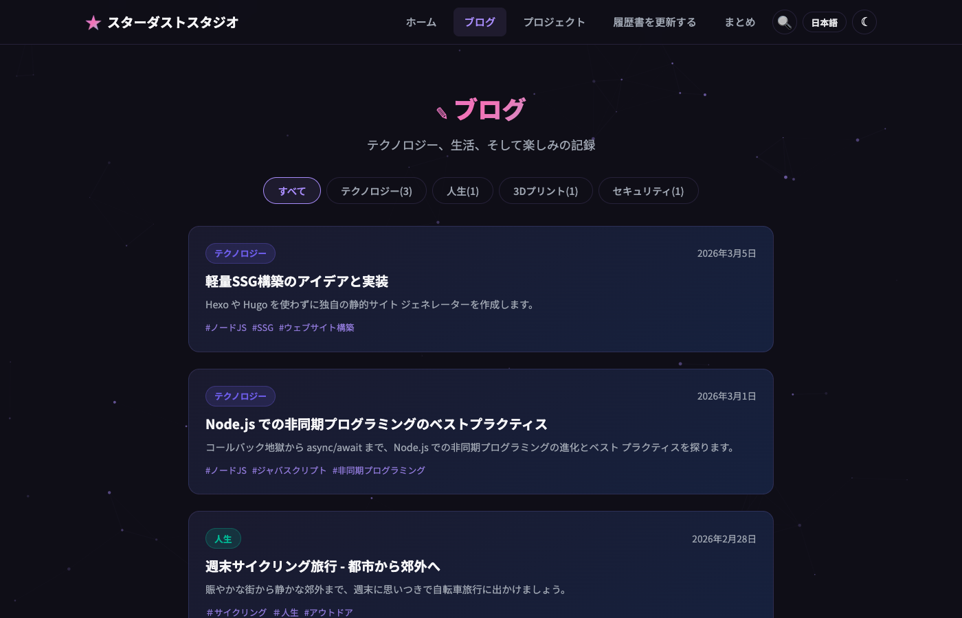 博客列表